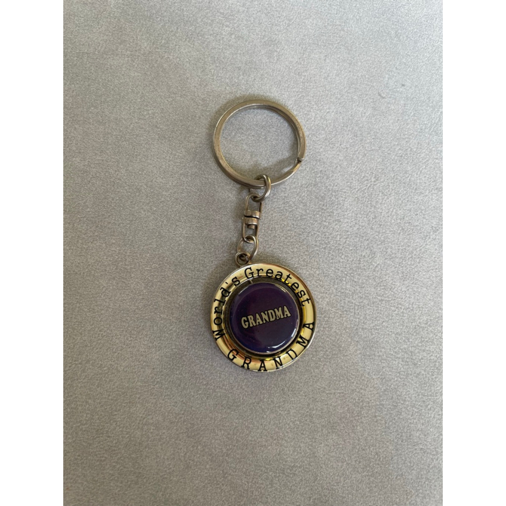Women's World's Greatest Grandma Keychain One Size